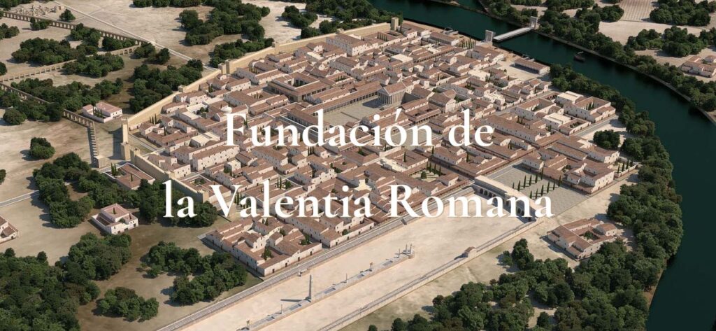 Fundacion de valencia, la ciudad romana de Valentia. banner
