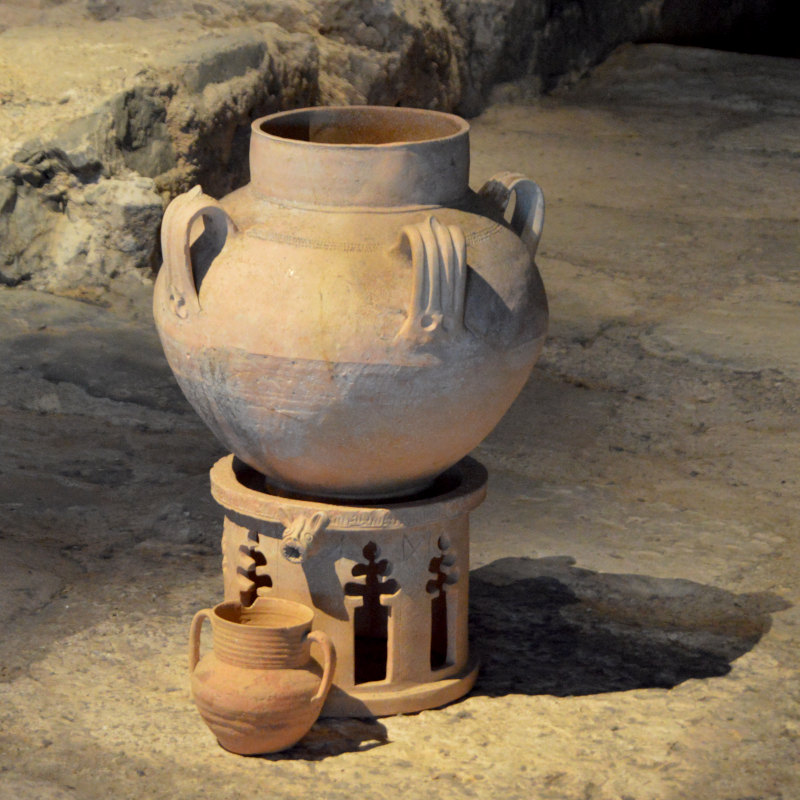 Museo de la almoina, detalle anfora
