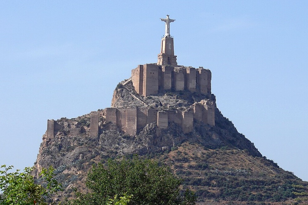 castillo de Monteagudo en Murcia